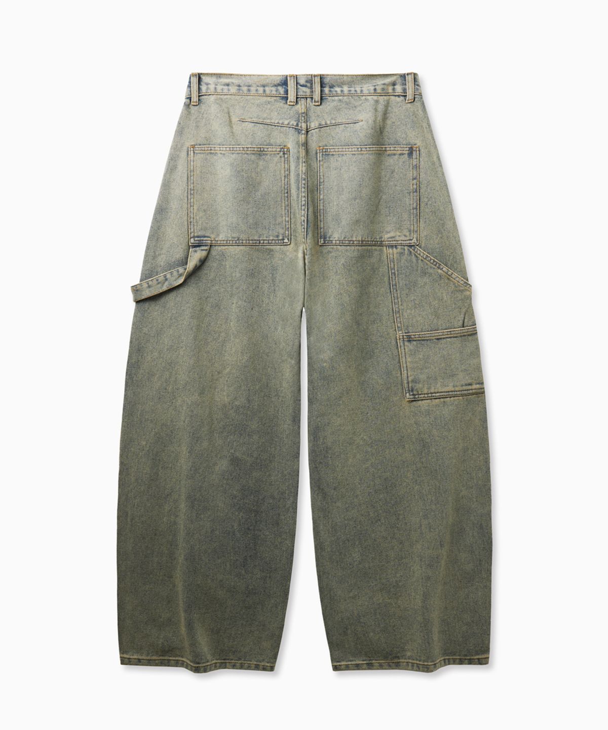 노페이머스(NOFAMOUS) Carpenter Washed Denim Jeans (Sand Blue)