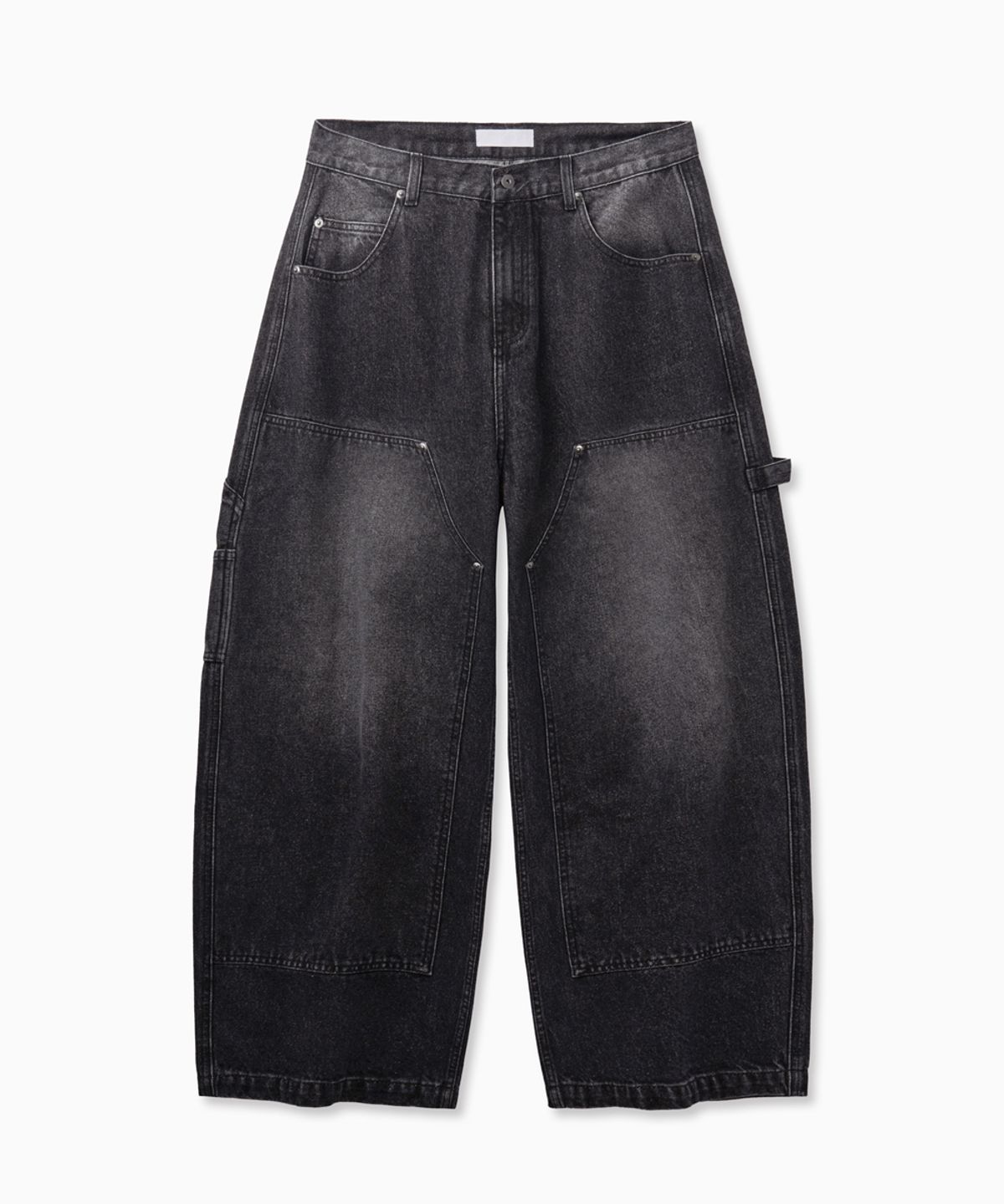 노페이머스(NOFAMOUS) Carpenter Washed Denim Jeans (Black)