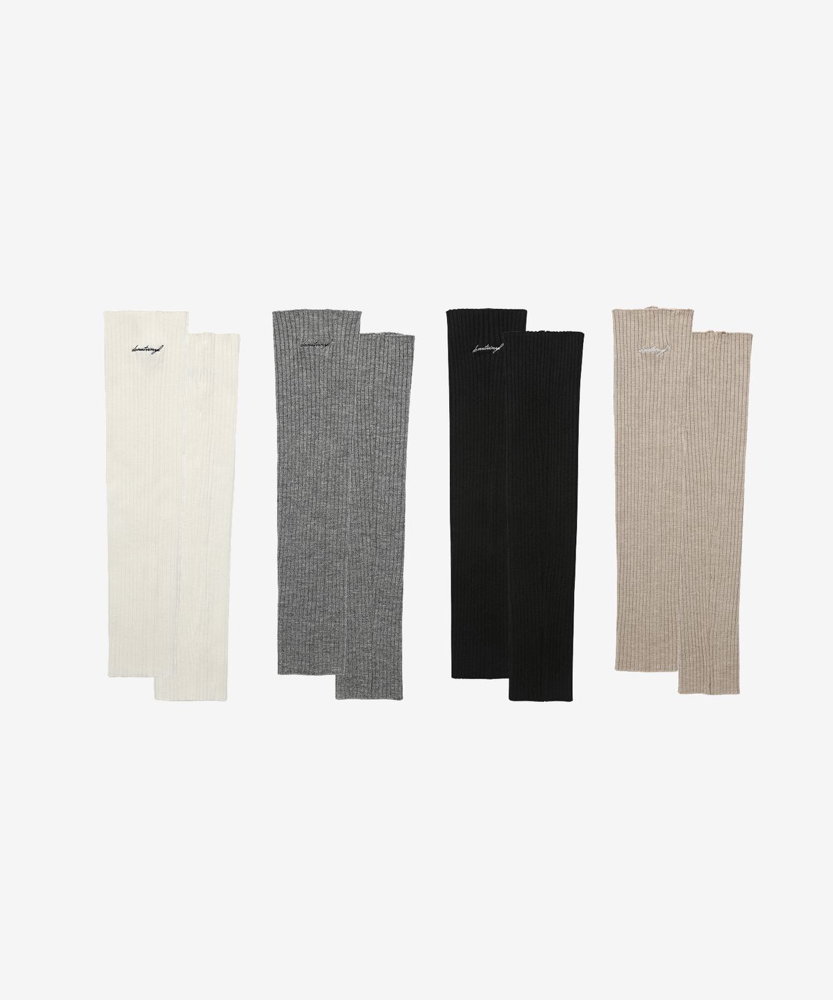 도넛바이닐샵(DONUTVINYLSHOP) knit leg warmer (4colors)