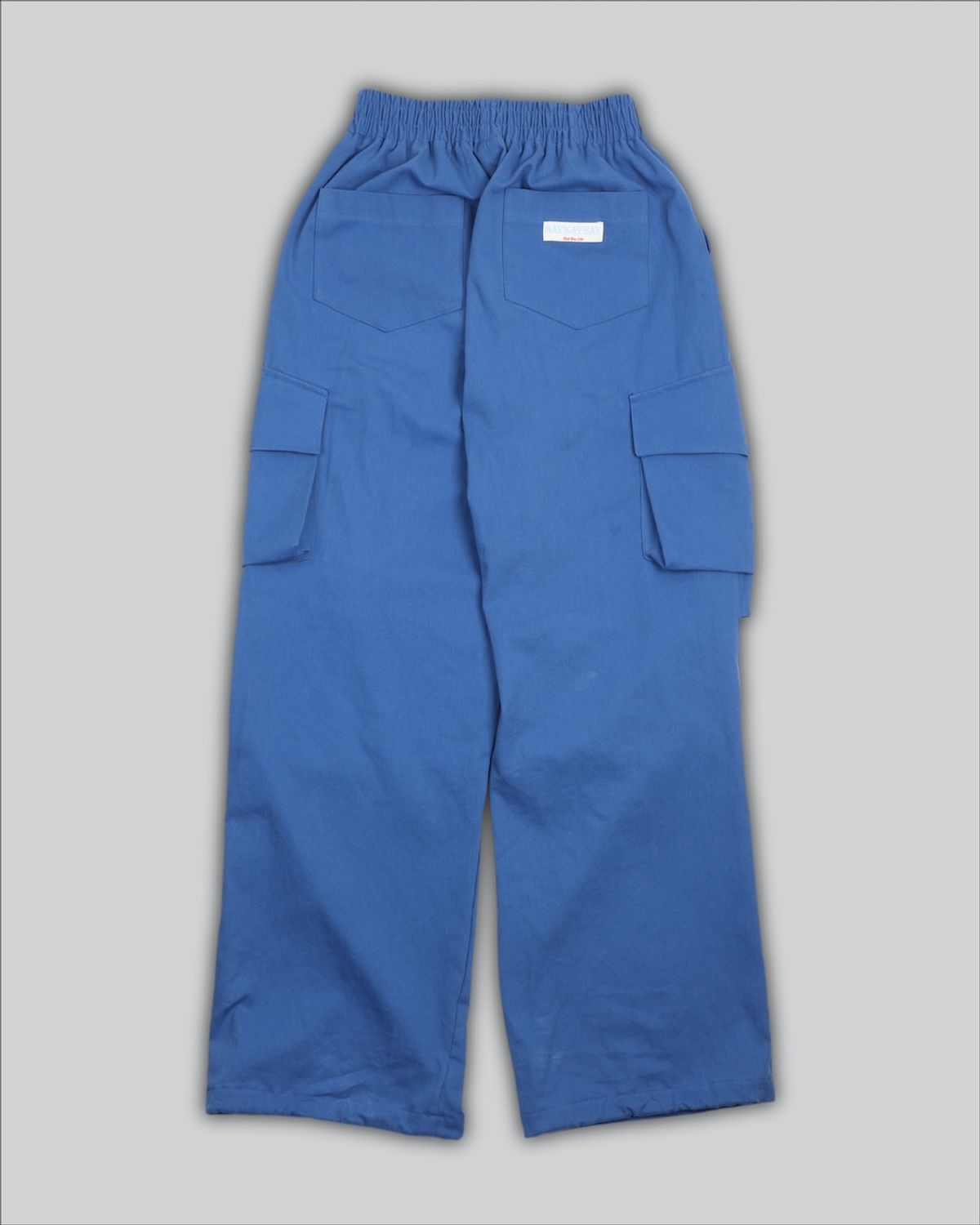 세이세이세이(SAYSAYSAY) (UNISEX) M-51 필드 빅포켓 와이드 팬츠 블루