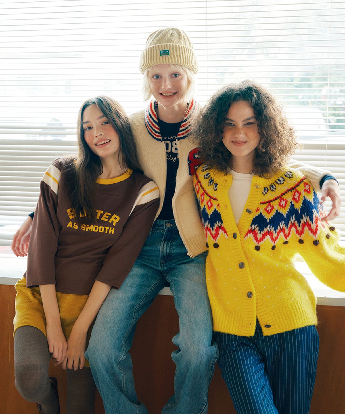 그린버터(GREENBUTTER) Corduroy Mini Skirt (Mustard)