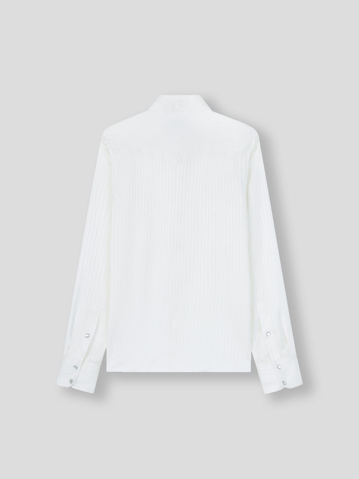 쿠르베(COURBE) Striped Wester Shirt (Whire)