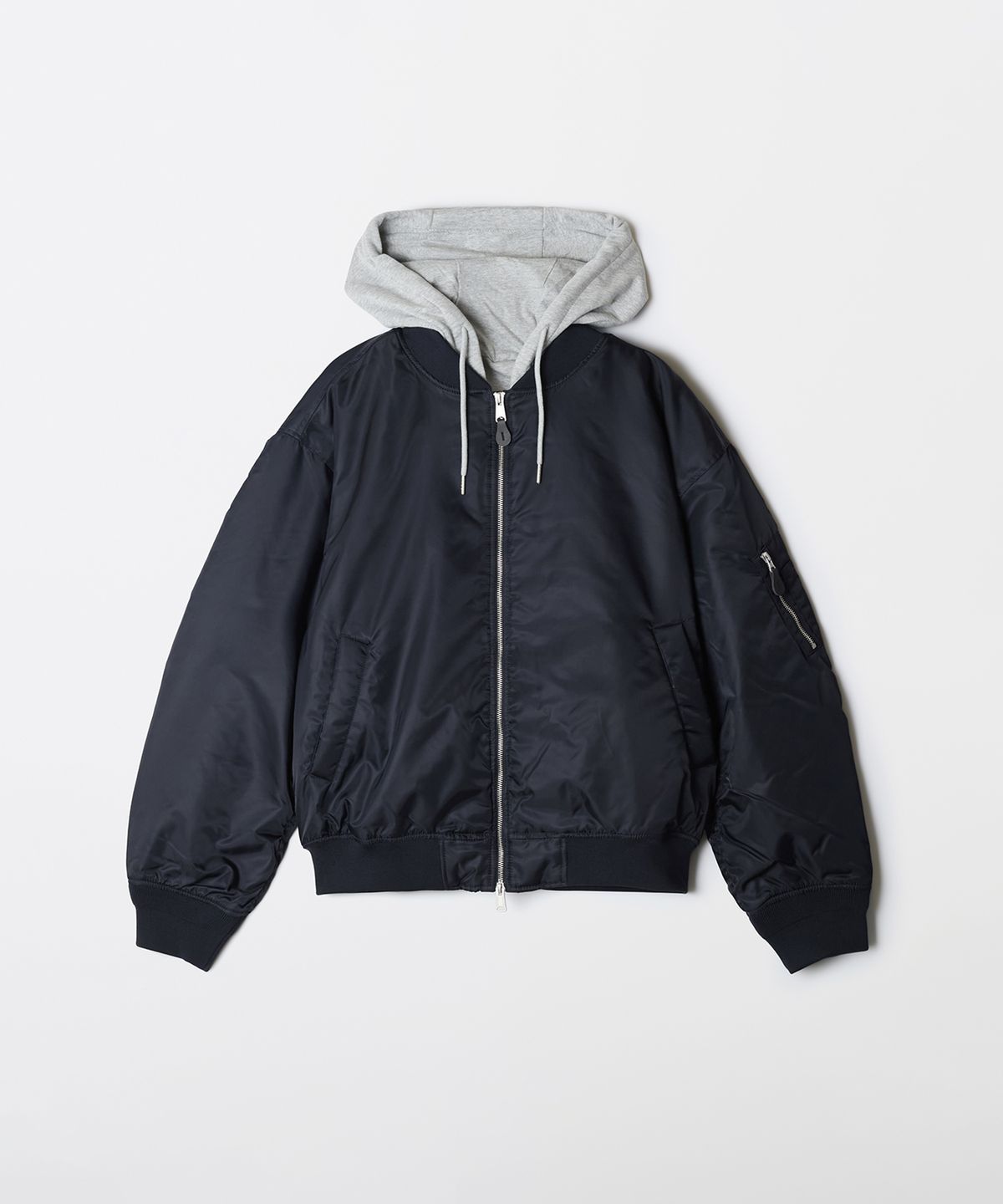 스파오(SPAO) (후드탈착) 오버핏 MA-1 항공 점퍼_SPJAF4TC05