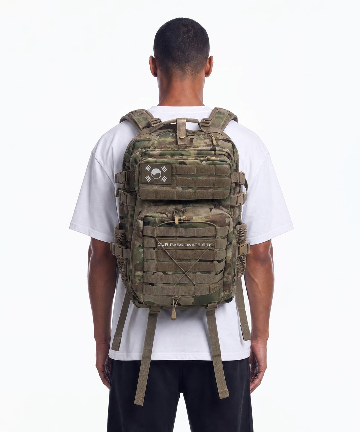 에이치덱스(HDEX) 스탠다드 짐 카모 백팩 36L (Khaki Camo)