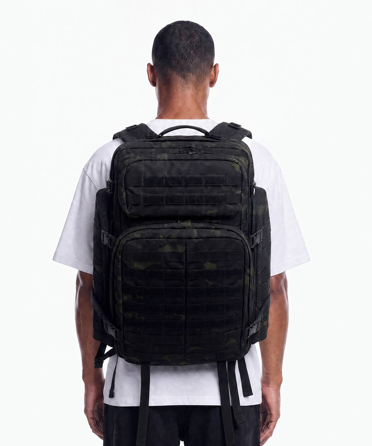 에이치덱스(HDEX) 짐 카모 백팩 40L (Black Camo)