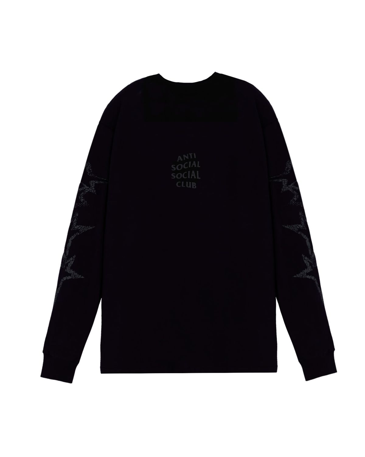 안티 소셜 소셜 클럽(ANTI SOCIAL SOCIAL CLUB) 브로큰 스타 티셔츠 블랙