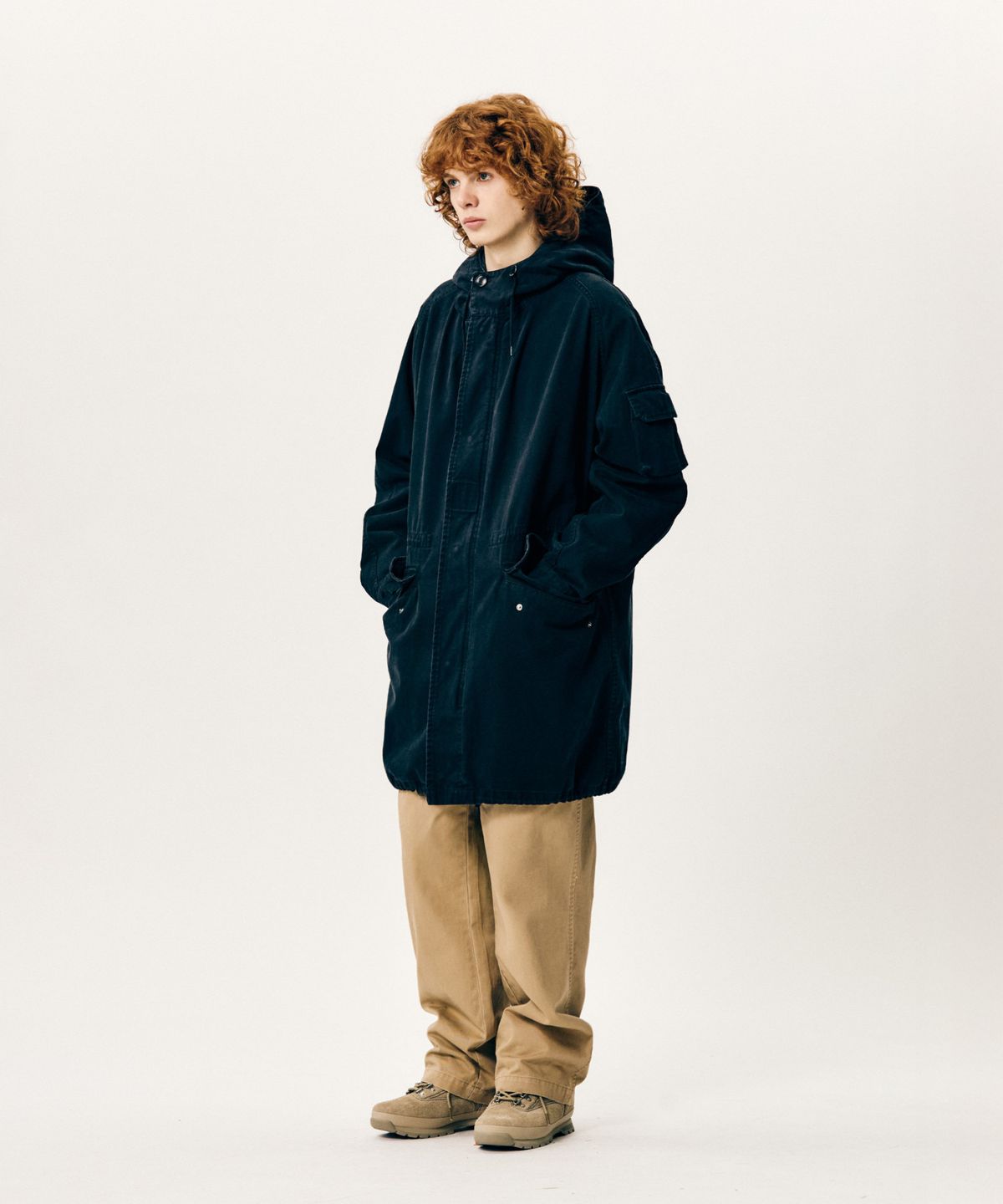 에스피오나지(ESPIONAGE) French M64 Field Parka Black