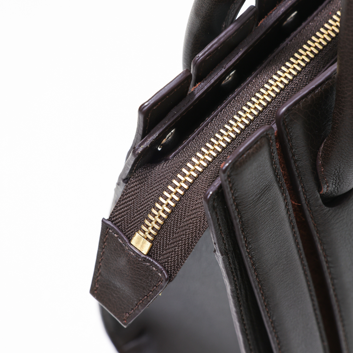 키미쿡(KIMY COOK) Hardrain Tote (하드레인  토트) Brown