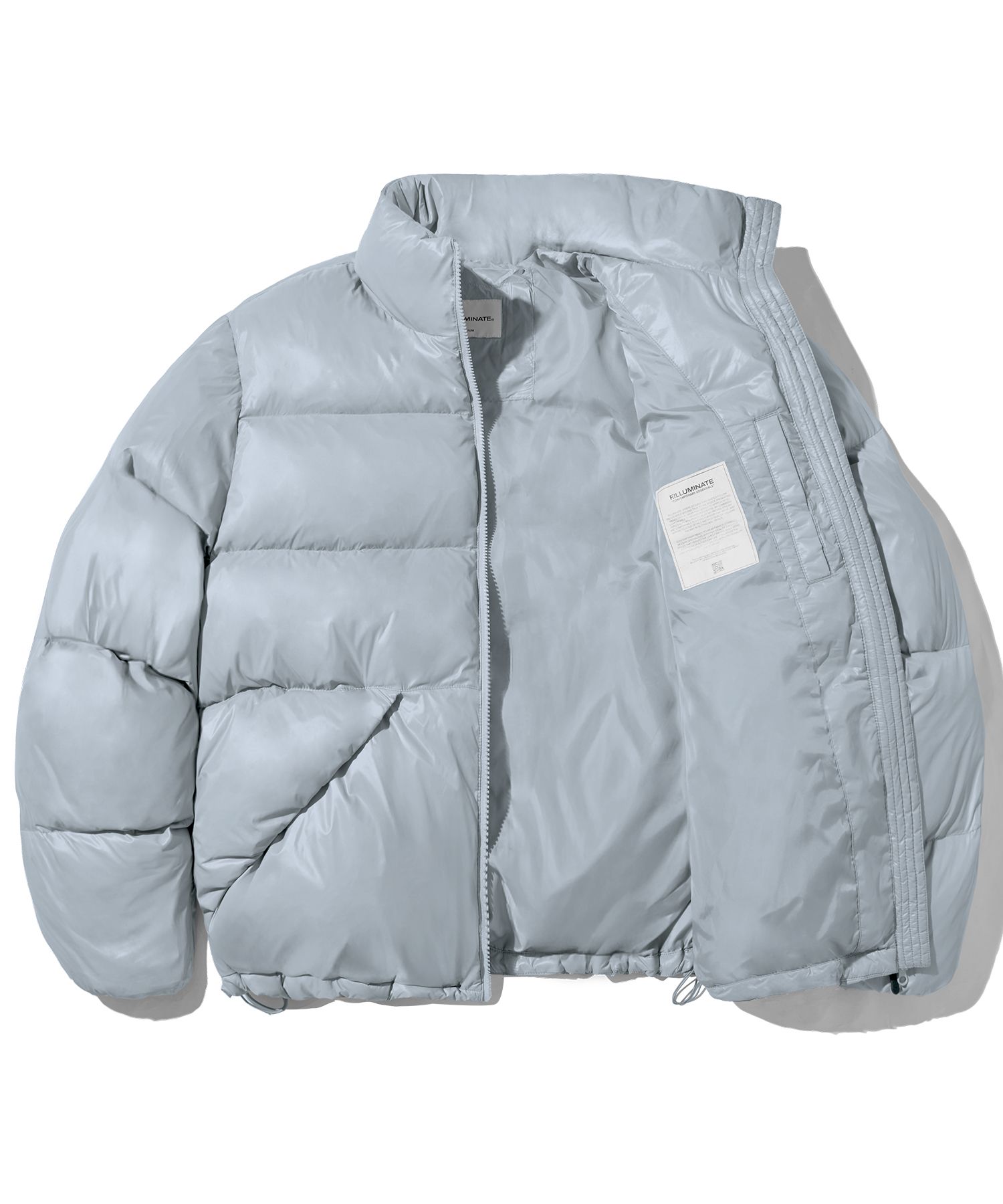 MUSINSA | FILLUMINATE RDS Arc Duck Down Padding - Gray