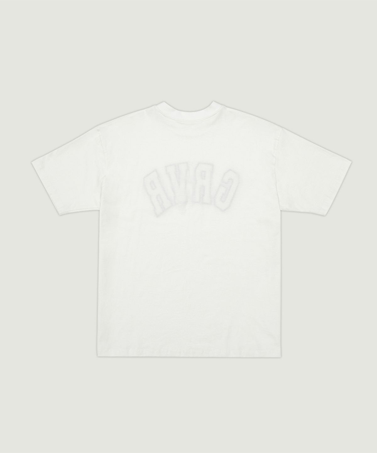 그로브(GROVE) GRVR H/S T-SHIRT (WHITE)