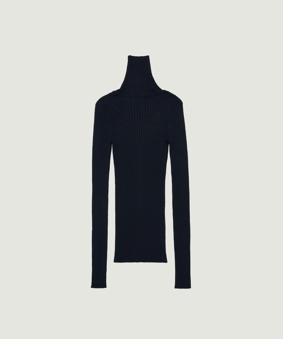 그로브(GROVE) AYA HIGH NECK KNIT (NAVY)