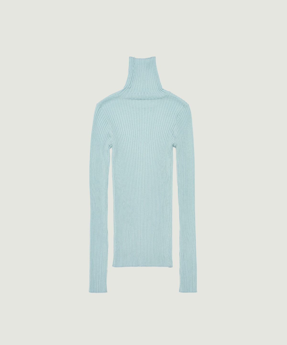 그로브(GROVE) AYA HIGH NECK KNIT (LIGHT BLUE)