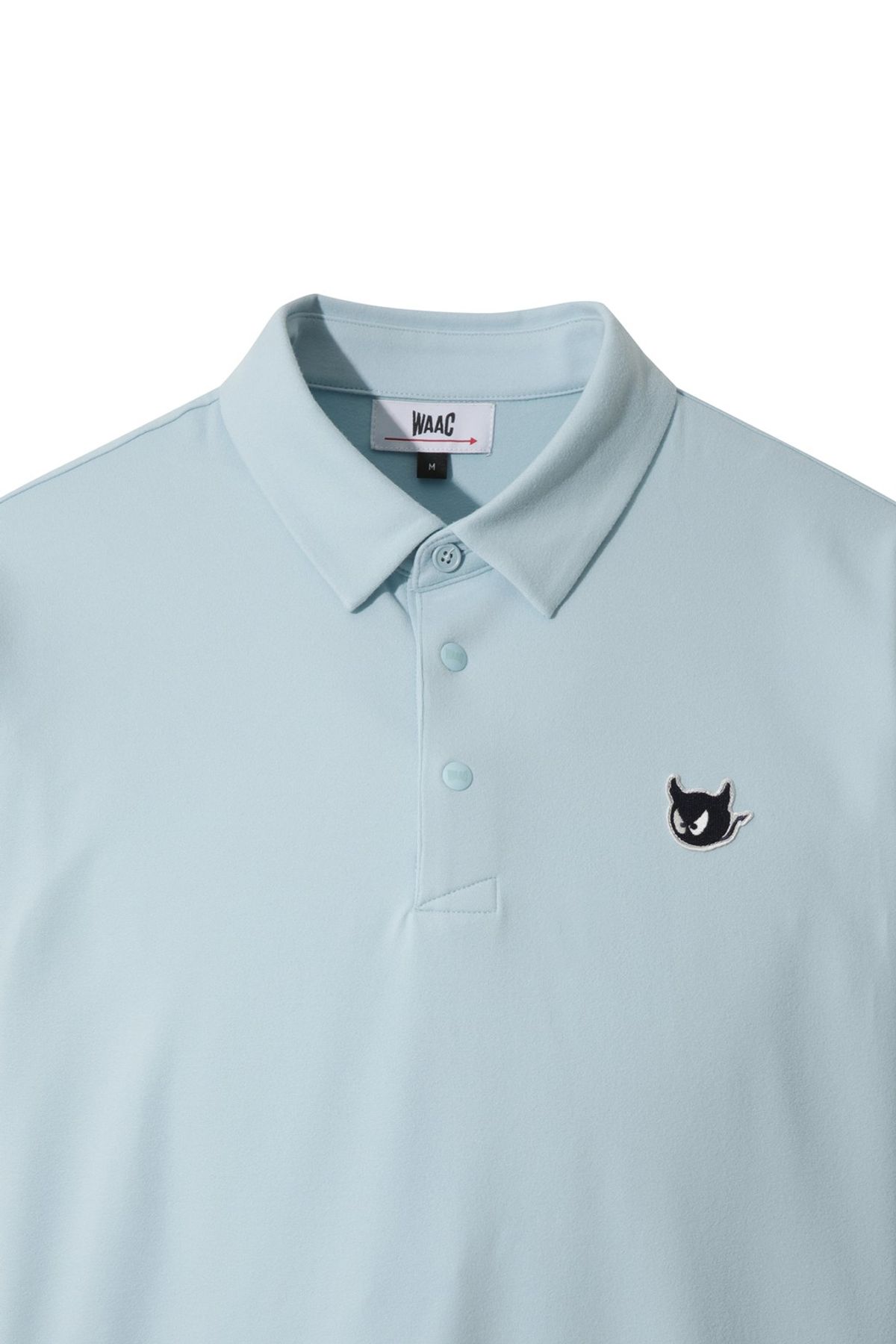 왁(WAAC) Men WAACKY Signature Fleece Polo WMTBW25701BUL
