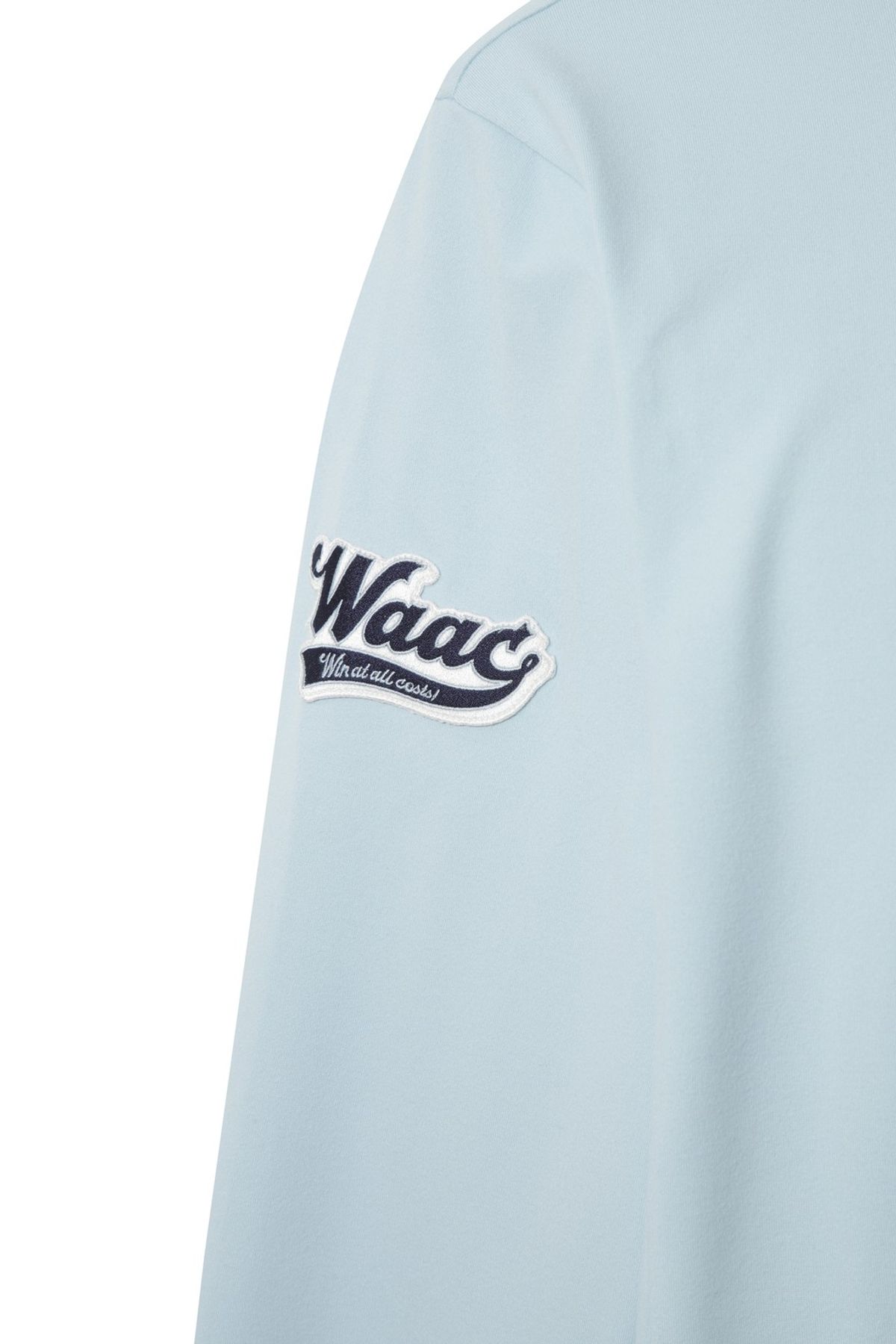 왁(WAAC) Men WAACKY Signature Fleece Polo WMTBW25701BUL