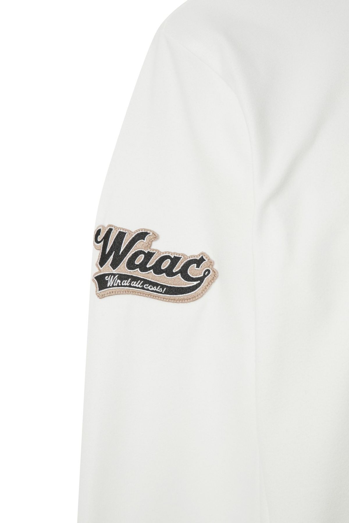 왁(WAAC) Men WAACKY Signature Fleece Polo WMTBW25701IVX