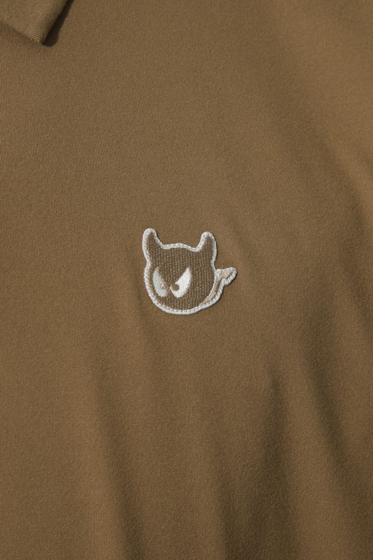 왁(WAAC) Men WAACKY Signature Fleece Polo WMTBW25701BEL