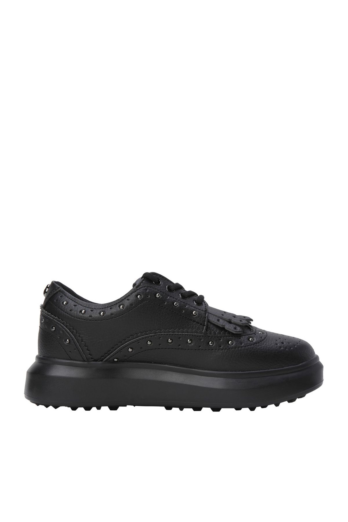 왁(WAAC) Women BLACK BUTTER Studed WI4GX25711BKX