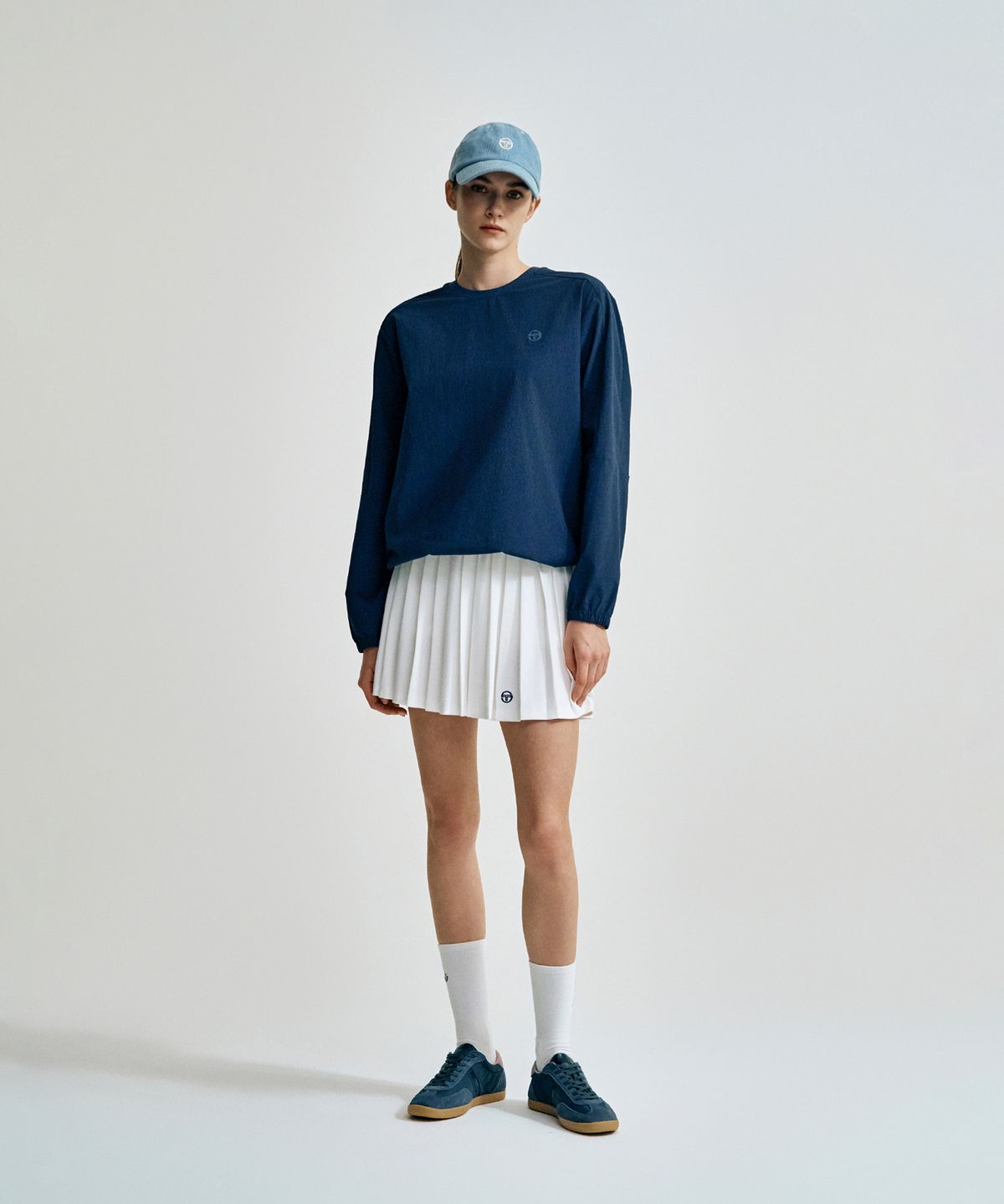 세르지오 타키니(SERGIO TACCHINI) U 베이직 우븐 피스테 (Navy)