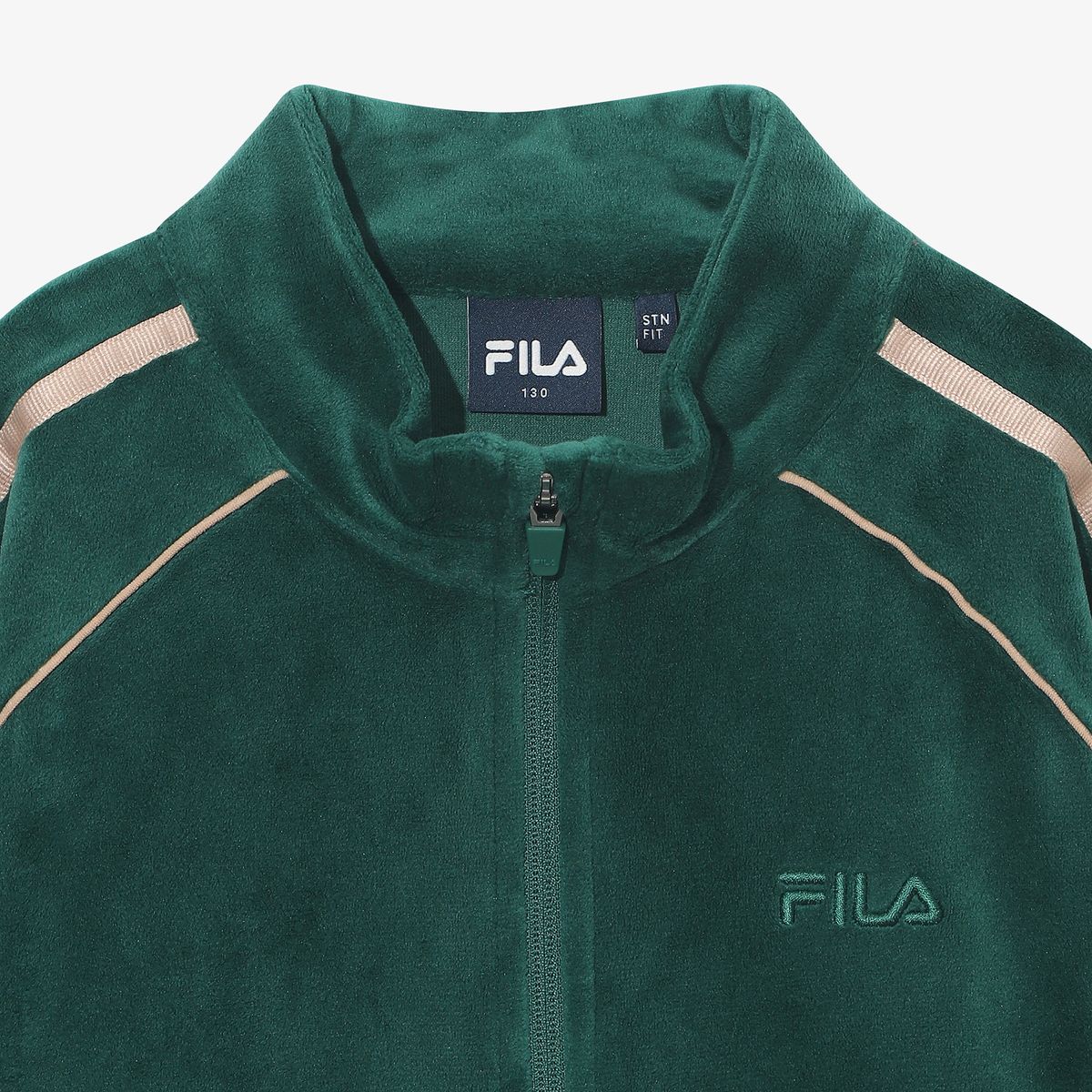 휠라 키즈(FILA KIDS) 클래식 트랙 벨로아 셋업