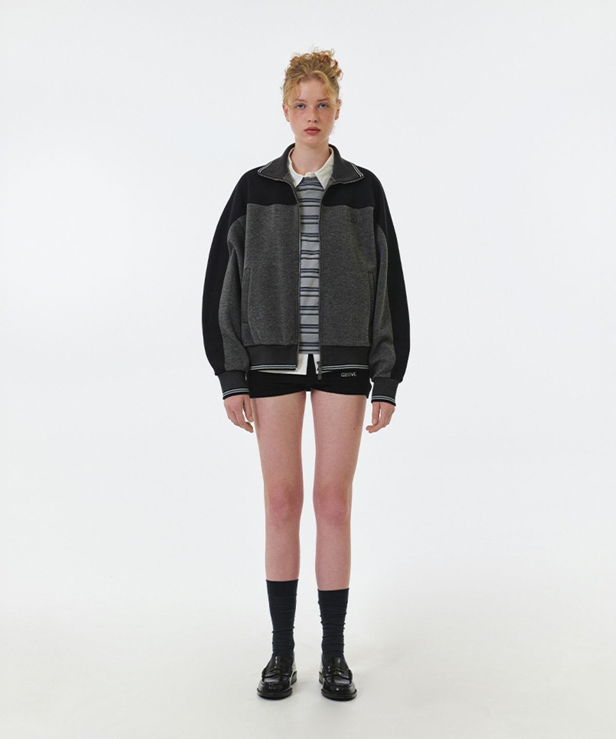 그로브(GROVE) ROMI TRACK JUMPER (GREY)