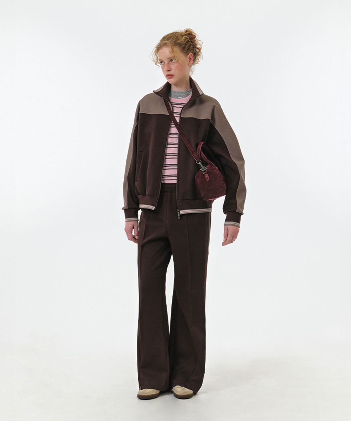 그로브(GROVE) ROMI TRACK PANTS (WINE)