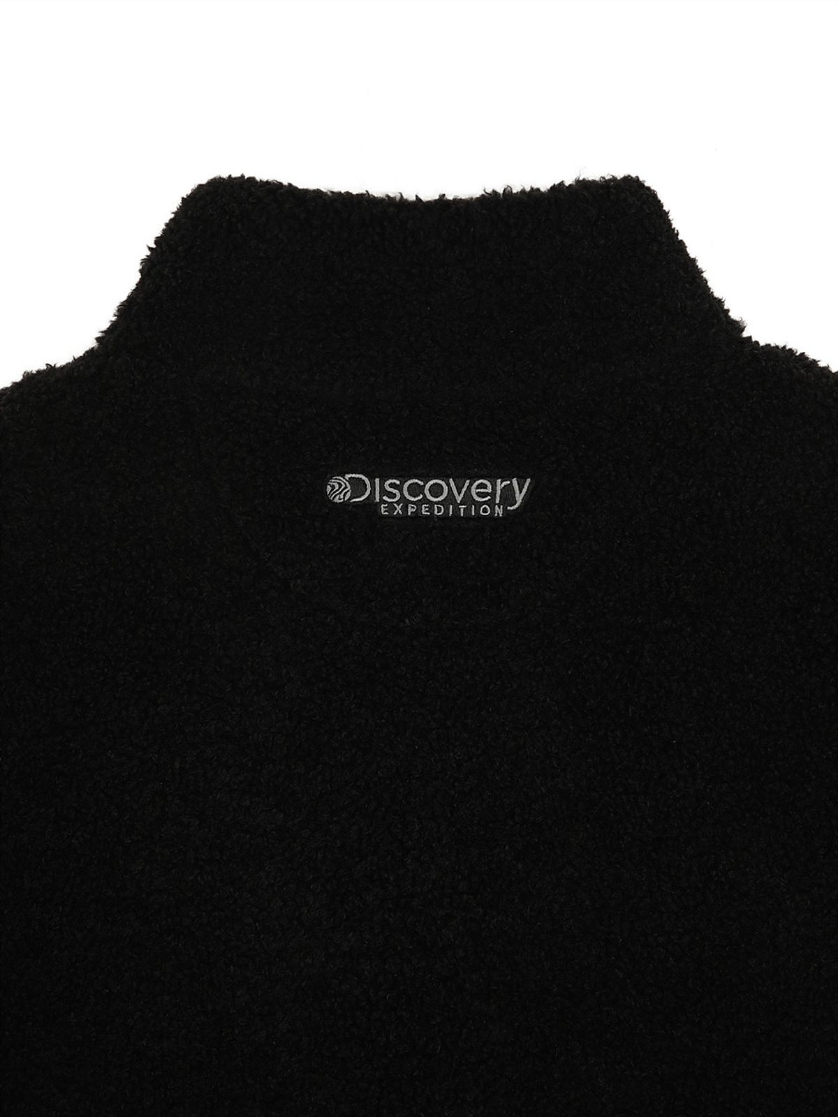 디스커버리 키즈(DISCOVERY KIDS) 스탠넥 플리스 자켓 (BLACK)