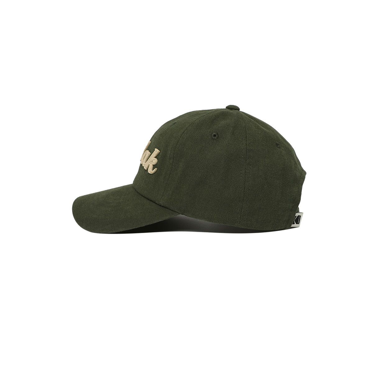 코닥(KODAK) 오버핏 피치터치 레터링 볼캡 KHAKI