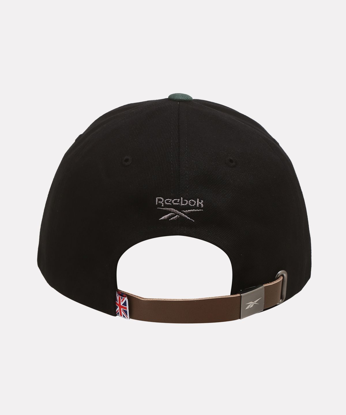 리복(REEBOK) 투톤 로고 볼캡 - 블랙:그린