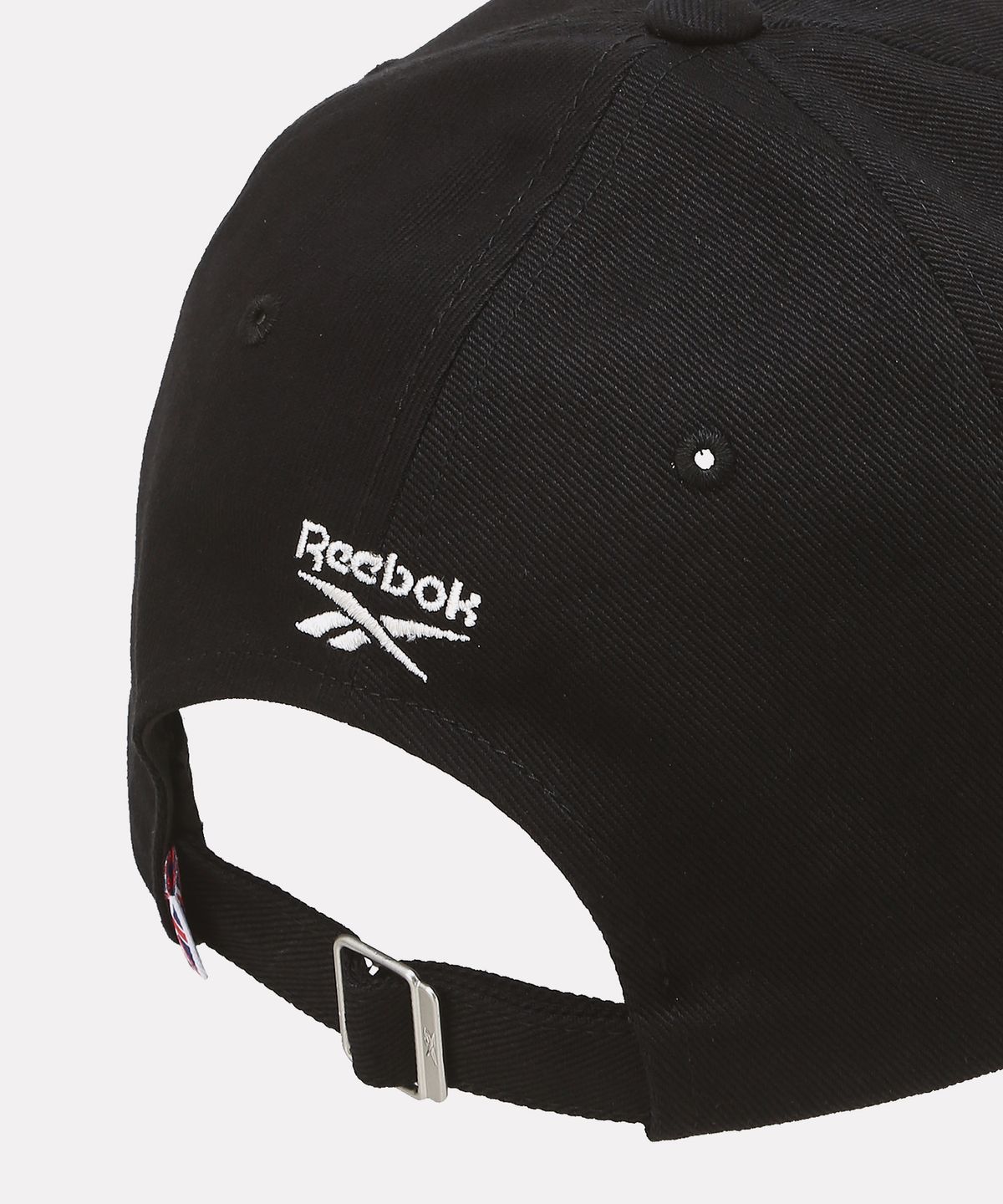 리복(REEBOK) 레귤러핏 베이직 로고 볼캡 - 블랙