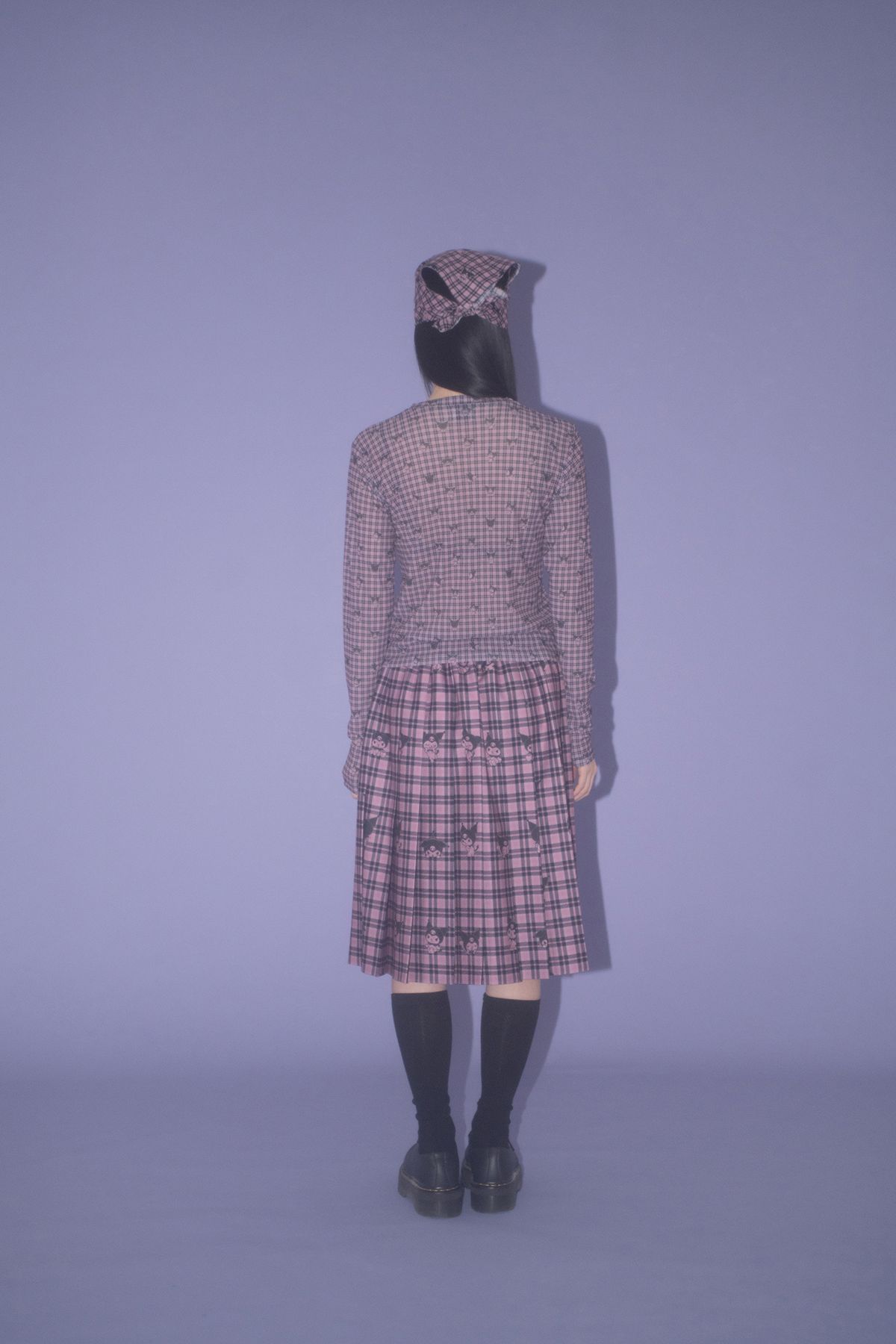 복복(BOCBOK) 체크체크 쿠로미 반다나