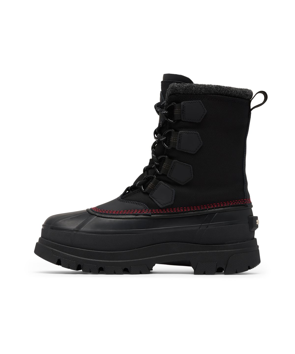 소렐(SOREL) (남성) 카리부 호라이즌™ GTX - 블랙: 브라이트 레드 / NM5293-010