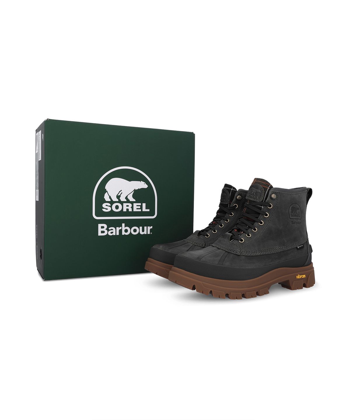 소렐(SOREL) (SOREL x BARBOUR) 데이스톰 호라이즌™ GTX - 알파인 툰드라:검 / NM5329-326