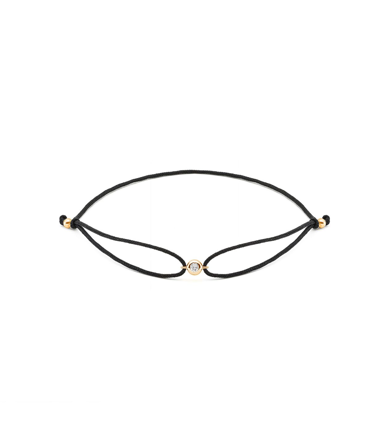 로이드(LLOYD) 에센셜 베젤 다이아 끈팔찌 LWF25002D