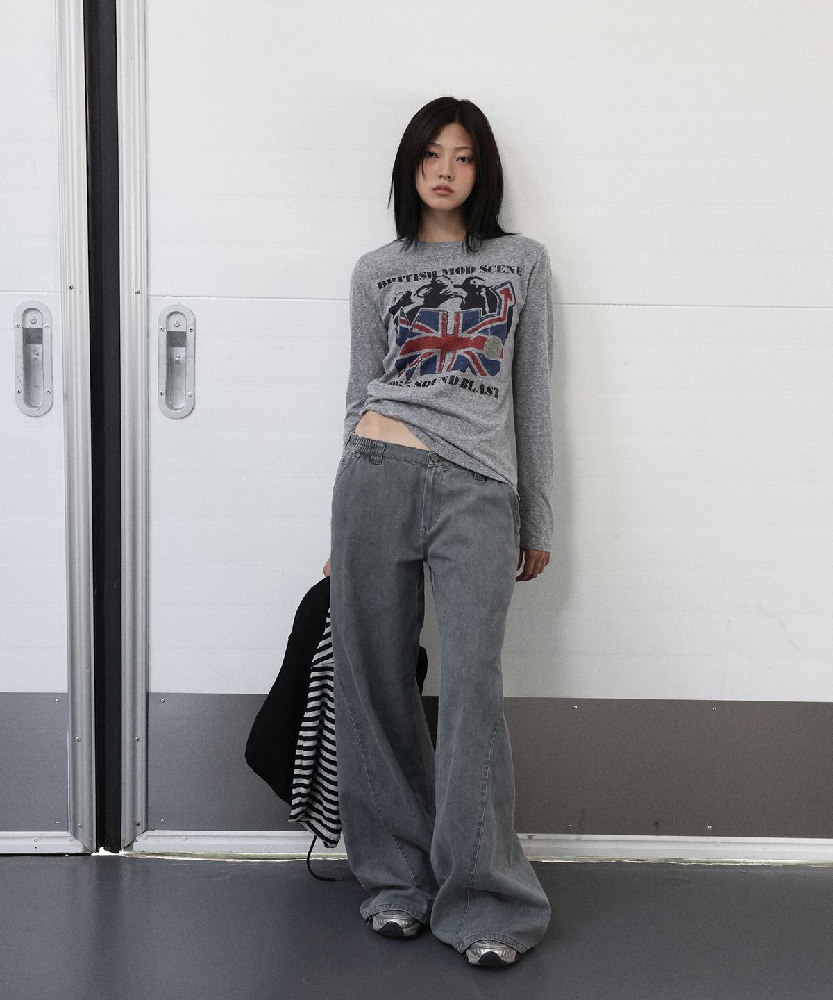 랑거(LANGER) 25FW [PLC] who graphic t-shirt_2Colors