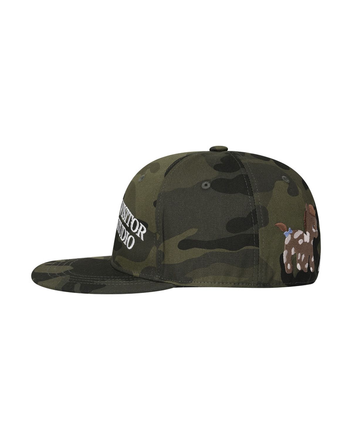 더뮤지엄비지터(THEMUSEUMVISITOR) PONY EMBROIDERY CAP (CAMO)