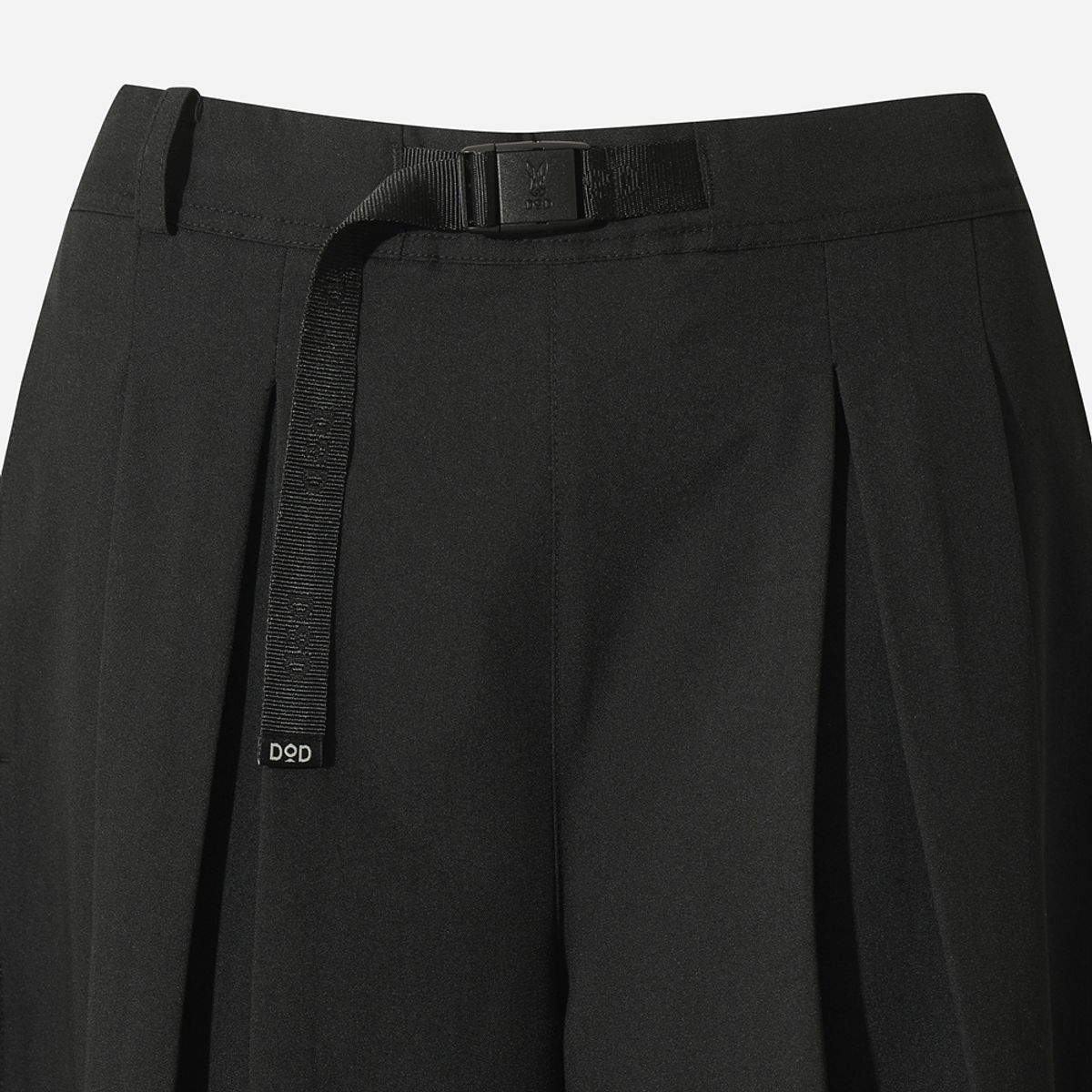 디오디(DOD) 여성) 트래블 포그 와이드 팬츠(BLACK)