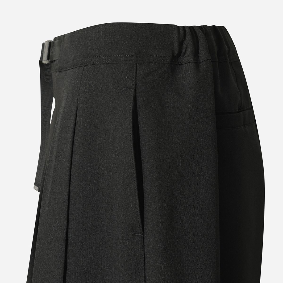 디오디(DOD) 여성) 트래블 포그 와이드 팬츠(BLACK)