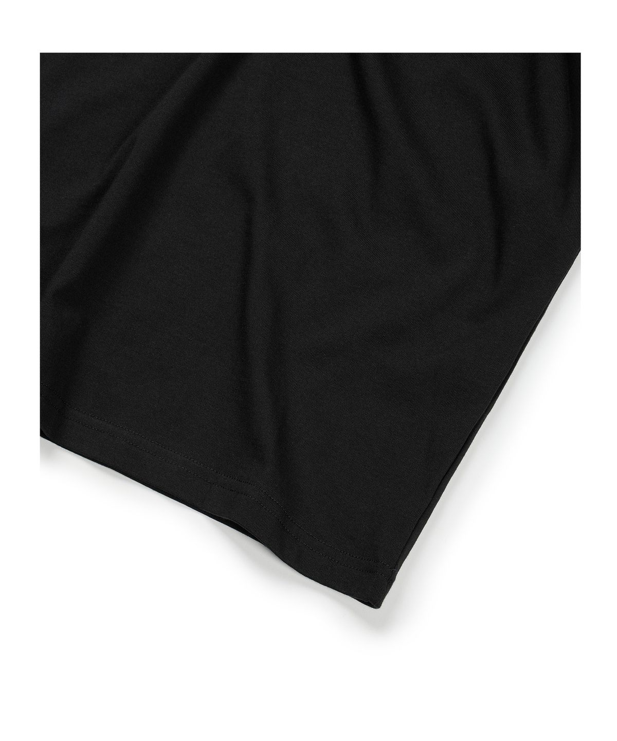 이티씨이(ETCE) (BASE) SNAP SLEEVE HENLEY NECK TEE (BLACK)