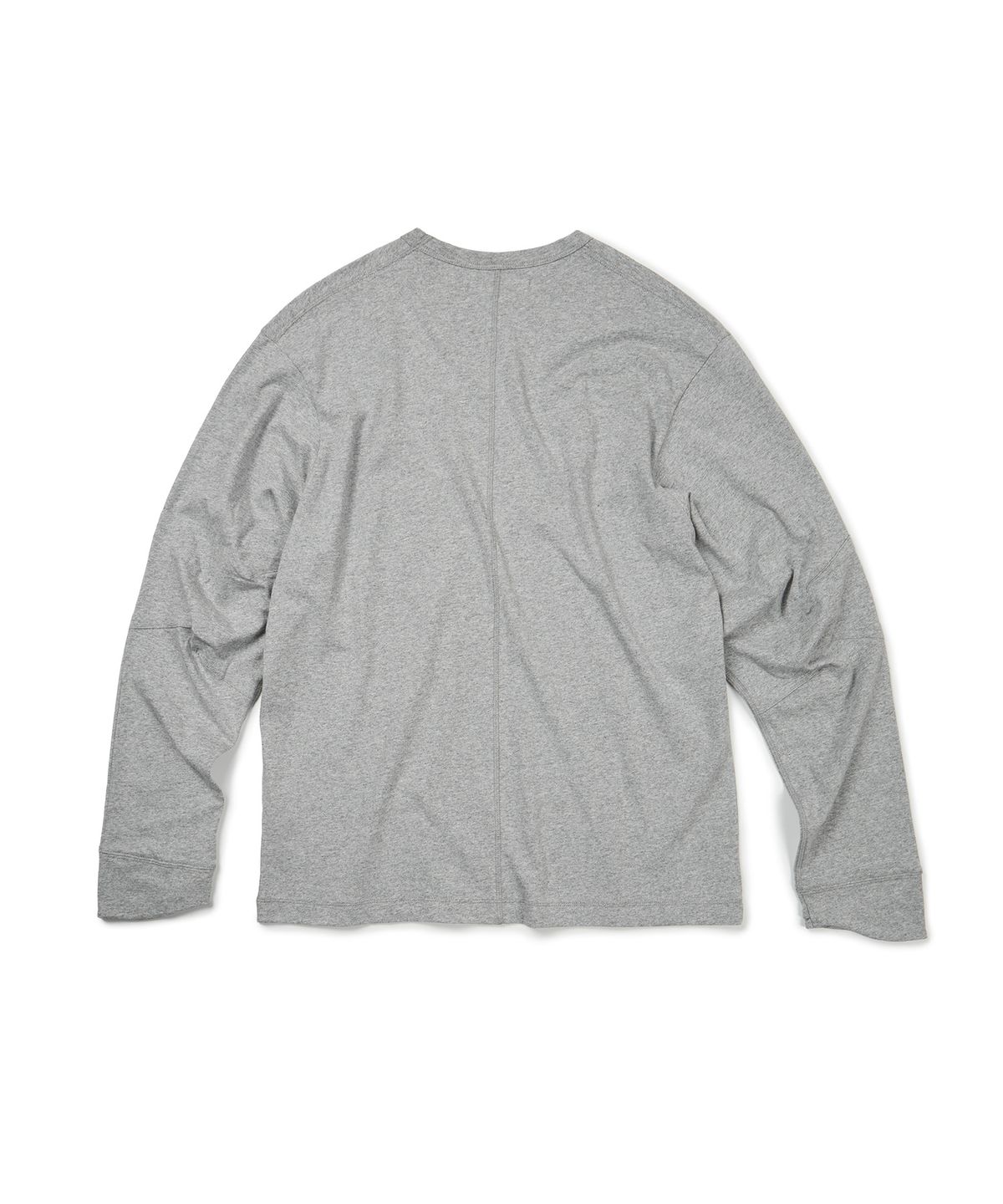 이티씨이(ETCE) (BASE) GLOVE LONG SLEEVE (MELANGE GRAY)