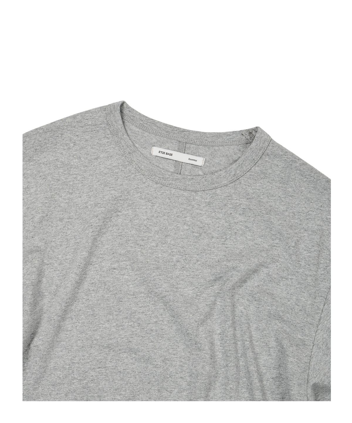 이티씨이(ETCE) (BASE) GLOVE LONG SLEEVE (MELANGE GRAY)