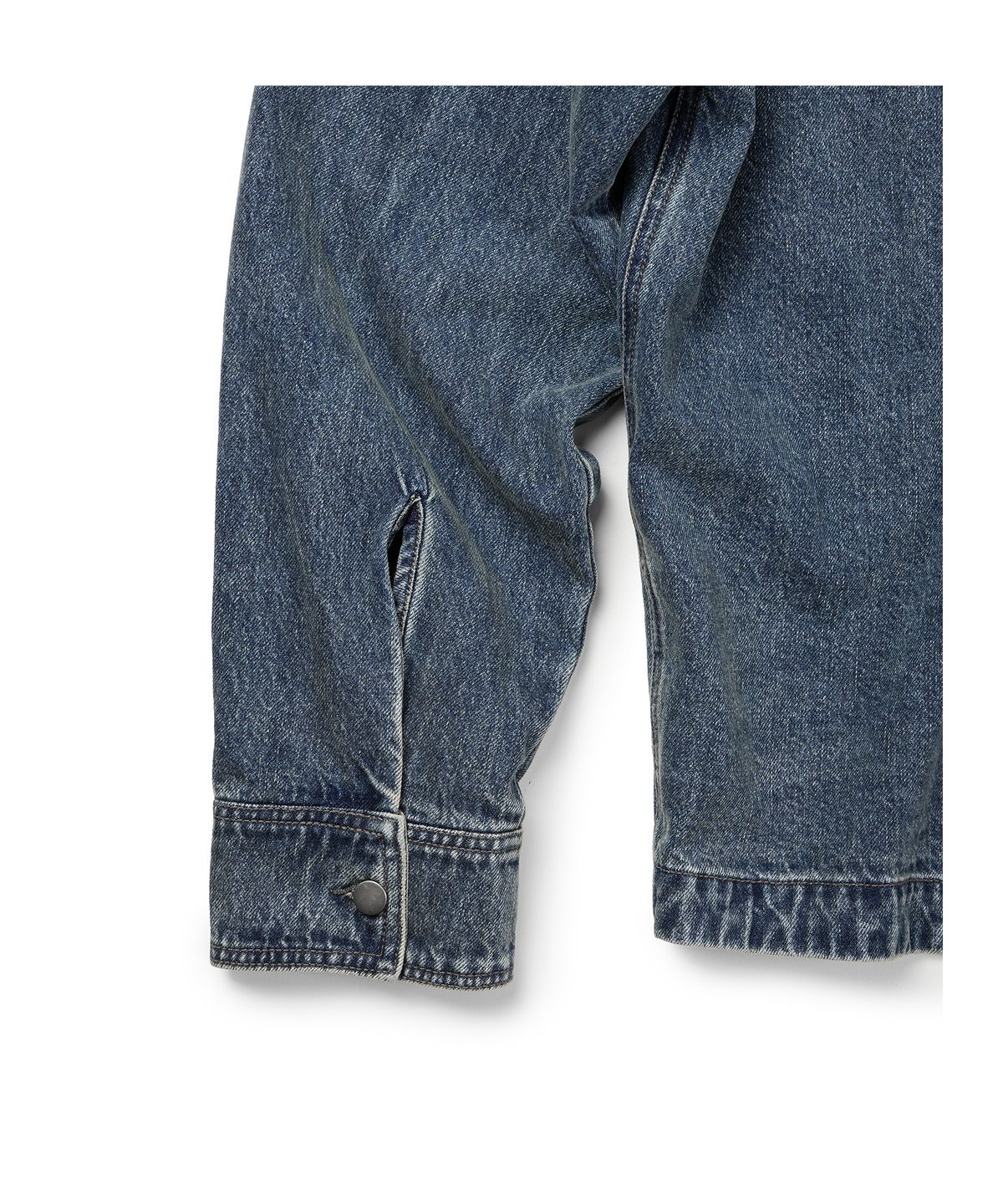 이티씨이(ETCE) (BASE) WASHED DENIM SHIRTS (BLUE)