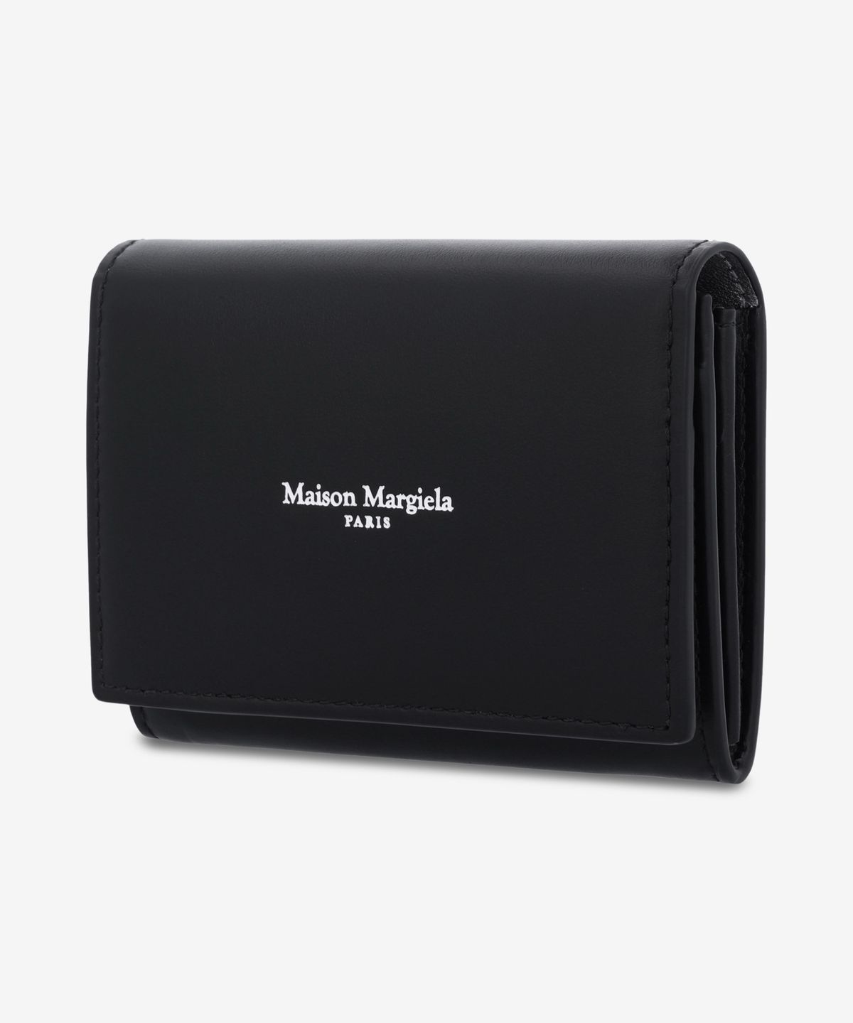 메종 마르지엘라(MAISON MARGIELA) 로고 클립 반지갑 - 블랙 / SA2UI0014P8729H1145