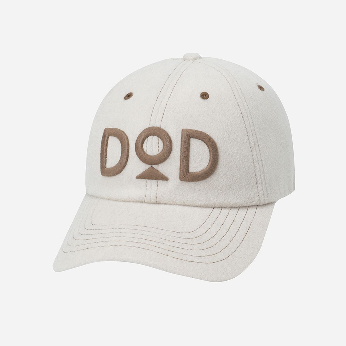 디오디(DOD) 울 모직 캡(IVORY DARK)