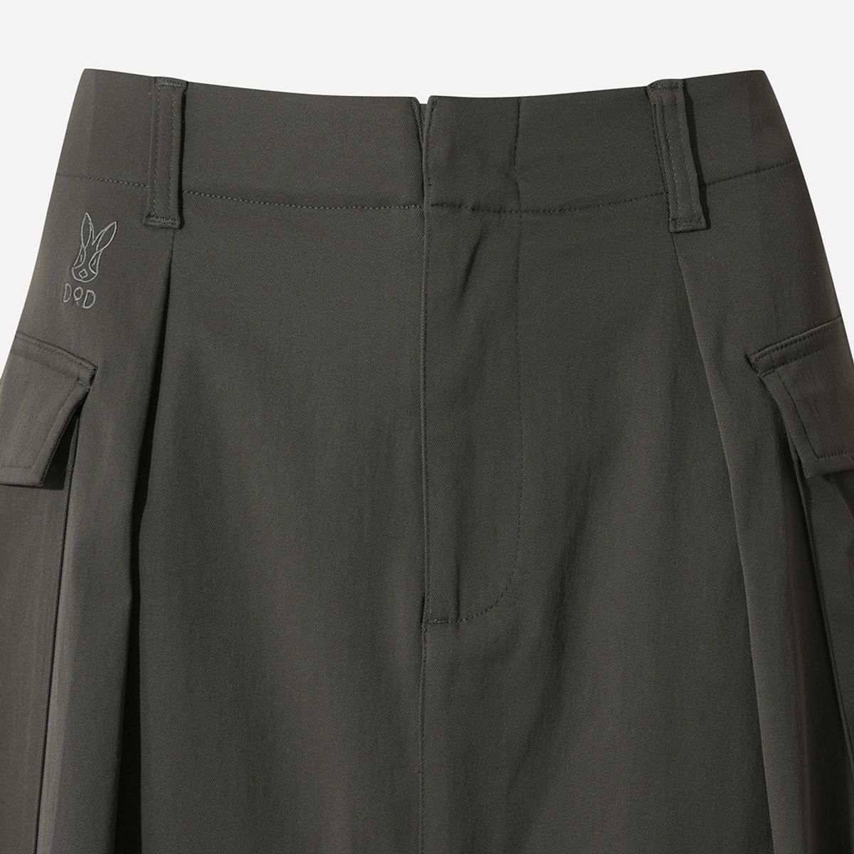 디오디(DOD) 여성) 코듀라 카고 스커트(D.CHARCOAL GREY)