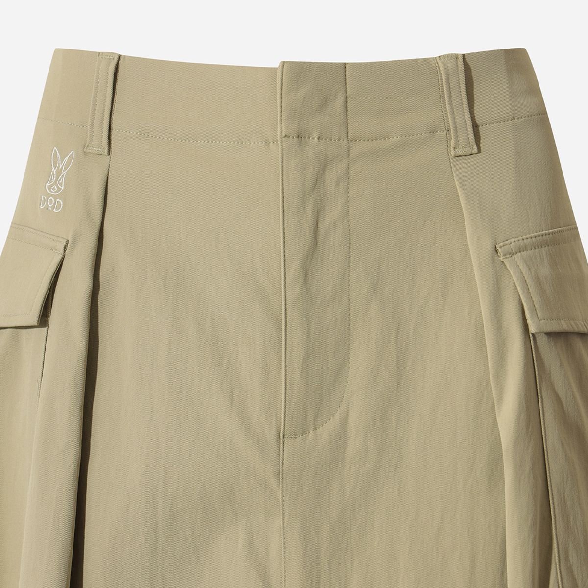 디오디(DOD) 여성) 코듀라 카고 스커트(IVORY DARK)