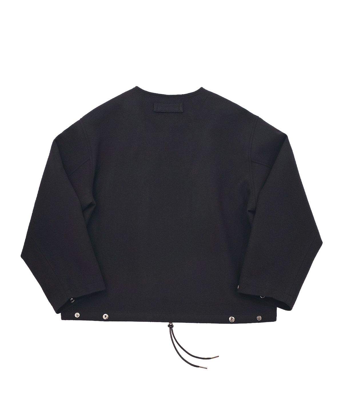 어낫띵(A NOTHING) PURE-WOOL 90 Y ZIP-UP JACKET (Black)