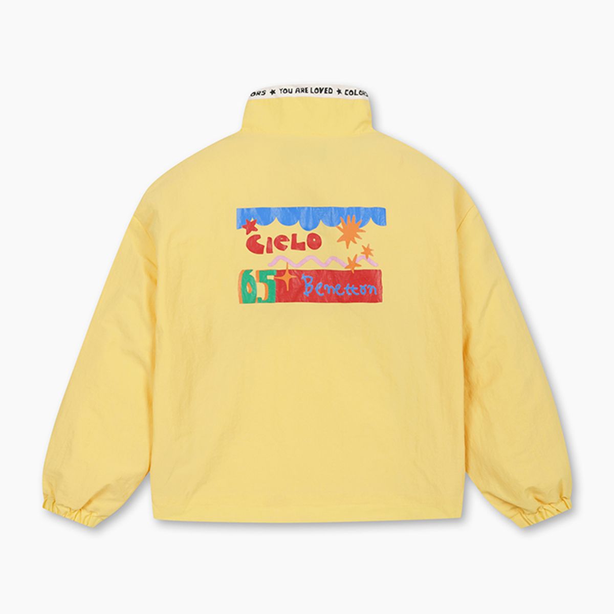베네통키즈(BENETTONKIDS) 컬러스 유니 화섬 점퍼_QAJP01541YE