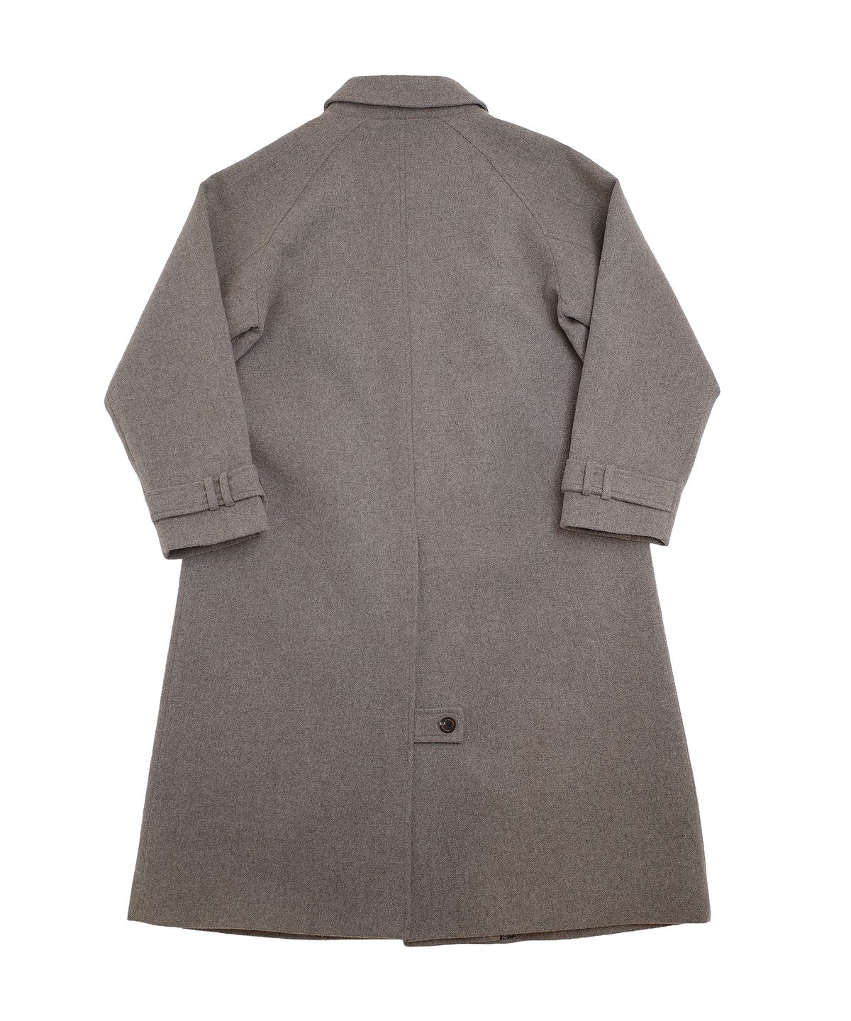 어낫띵(A NOTHING) PURE-WOOL 90 BALMACAAN COAT (Khaki Beige)
