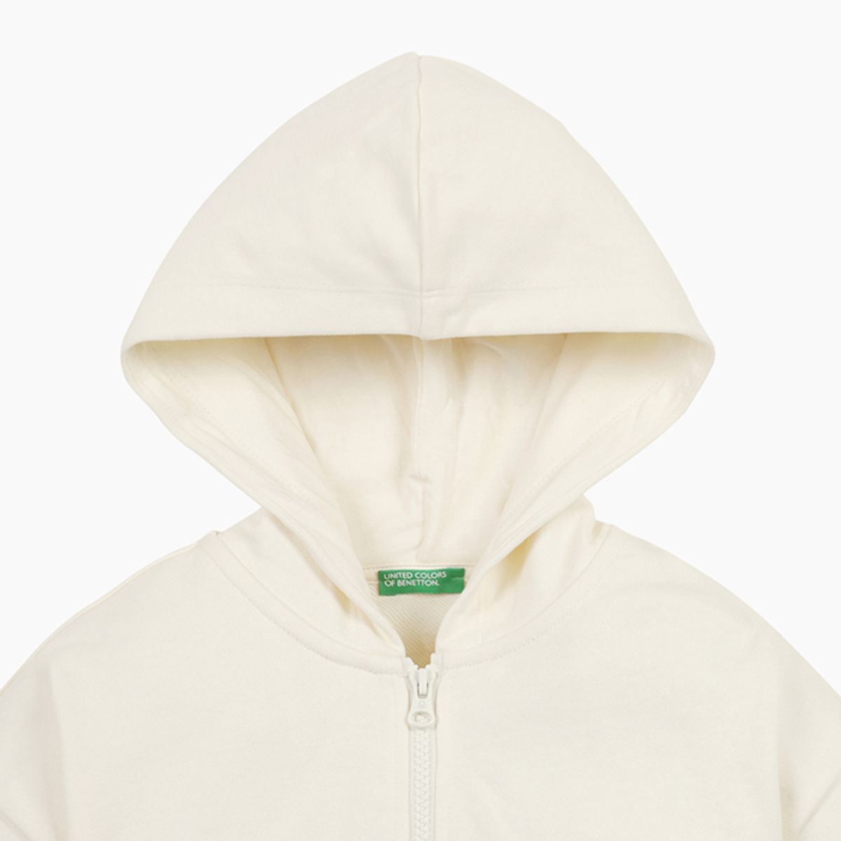 베네통키즈(BENETTONKIDS) 코튼 후드 집업_3NBMC505EIV
