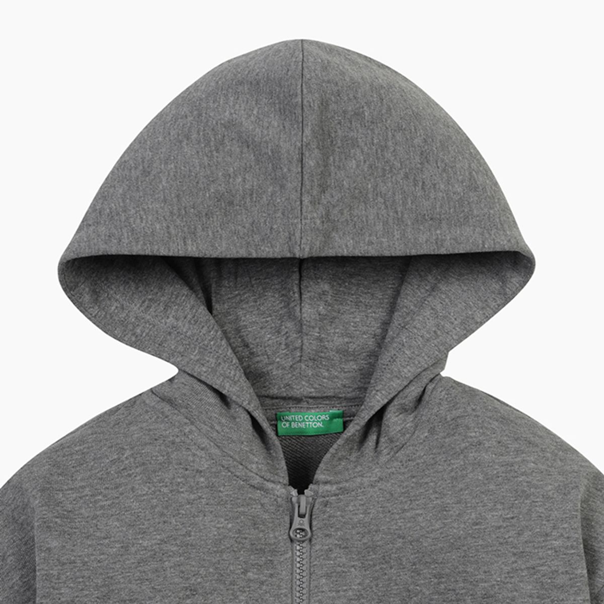 베네통키즈(BENETTONKIDS) 코튼 후드 집업_3NBMC505EMG